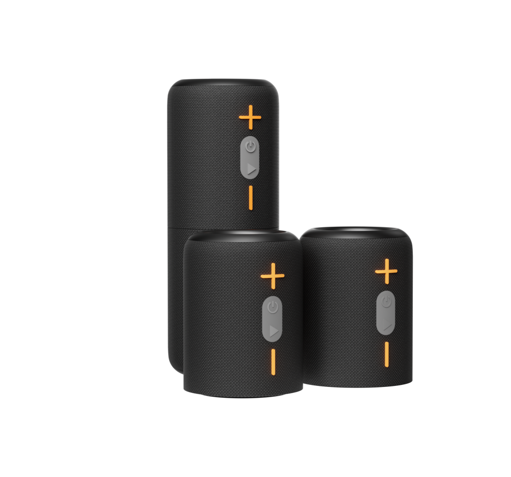 Split 2 in 1 mini bluetooth speaker